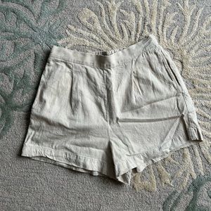 Madewell linen shorts